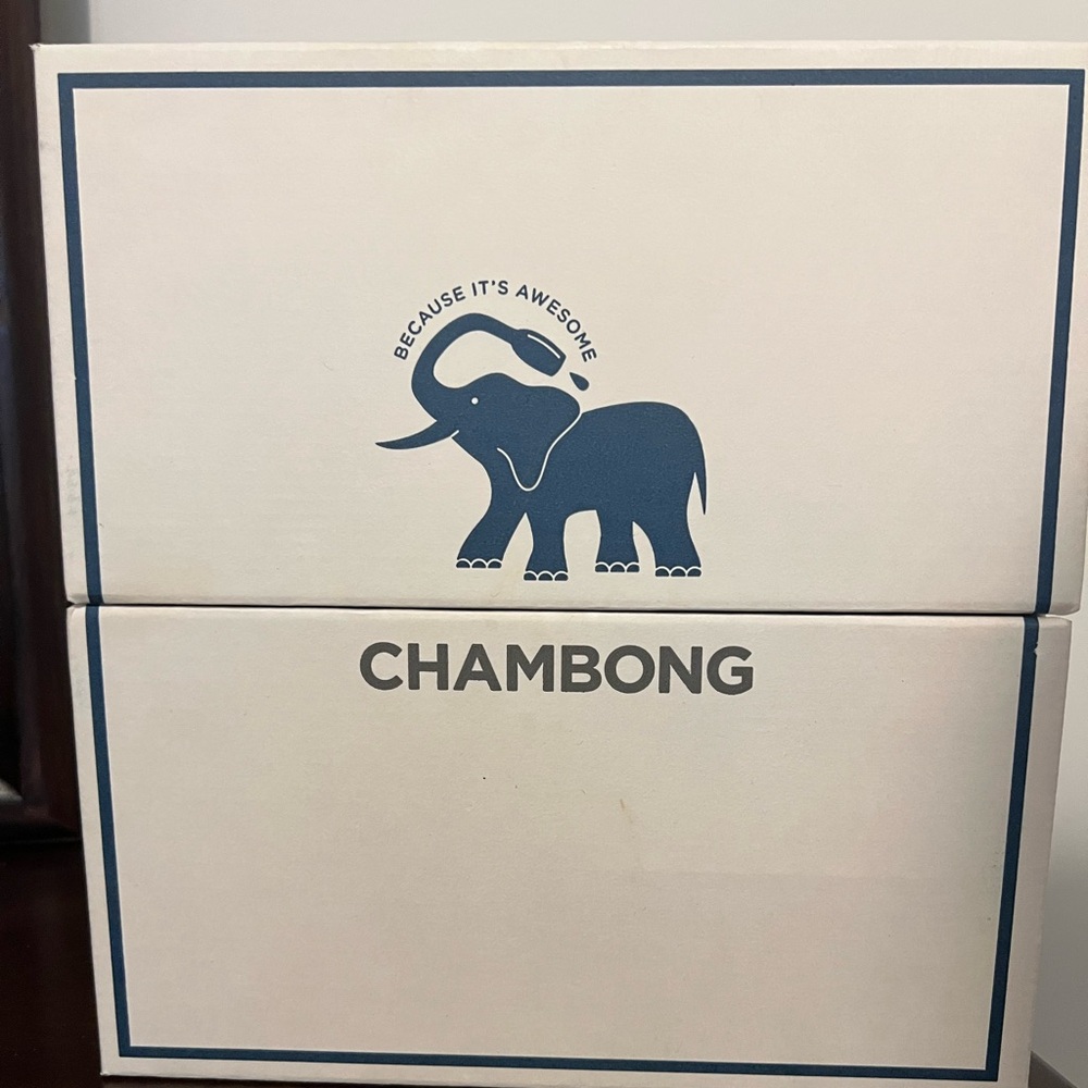 Chambong NIB champagne guzzler